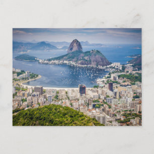 Postal Vista aérea de Río de Janeiro