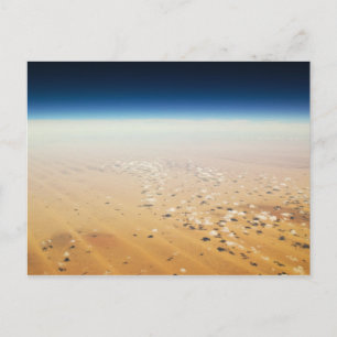 Postal Vista aérea de un desierto