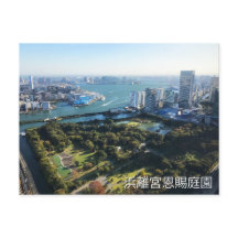 Vista aérea del jardín japonés