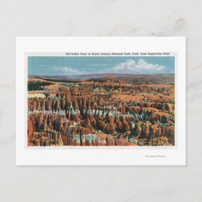 Postal Vista aérea del parque desde un punto de inspiraci (Anverso)