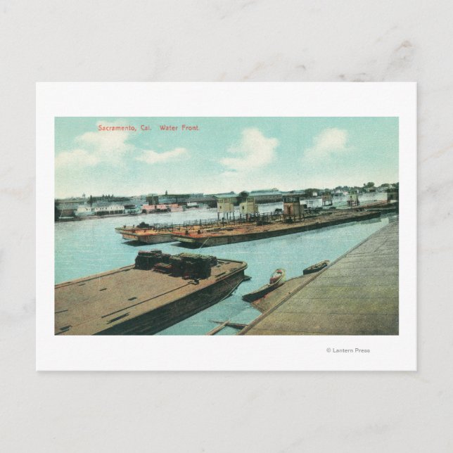 Postal Vista aérea del paseo marítimo (Anverso)