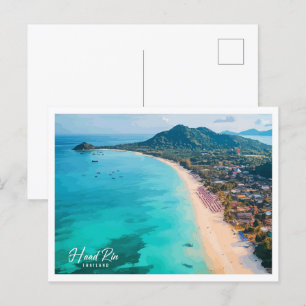 Postal Vista aérea desde el Ilustracion de Haad Rin en Ta