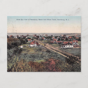 Postal Vista aérea, Keansburg, Nueva Jersey 1910