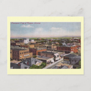 Postal Vista aérea, Tucson, Arizona 1912 Vintage