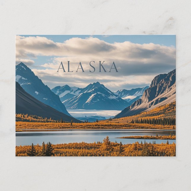 Postal vista alaska (Anverso)