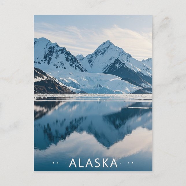 Postal vista alaska (Anverso)