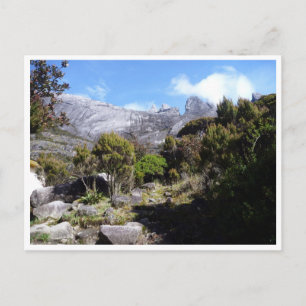 Postal vista alta de kinabalu