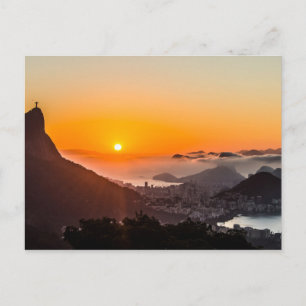 Postal Vista Chinesa, Río de Janeiro, Brasil