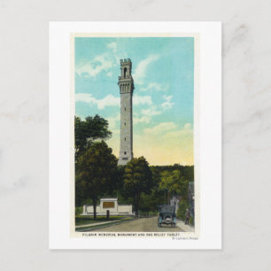Postal Vista conmemorativa de la tableta de alivio Bas y