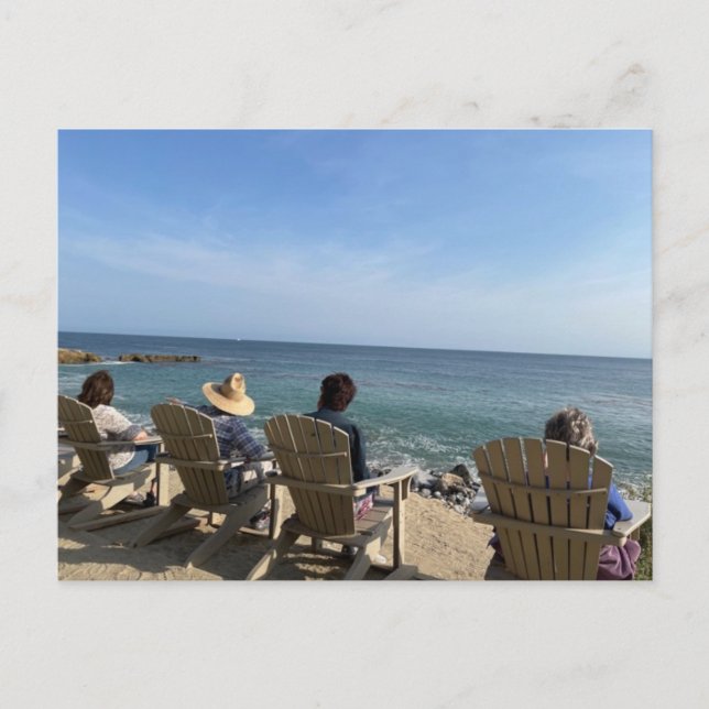 Postal Vista costera (Anverso)