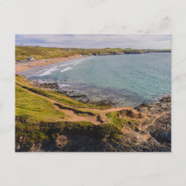 Postal Vista costera de la bahía de Whitesands Pembrokesh