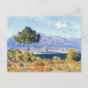 Postal Vista de Antibes desde la meseta de Notre-Dame