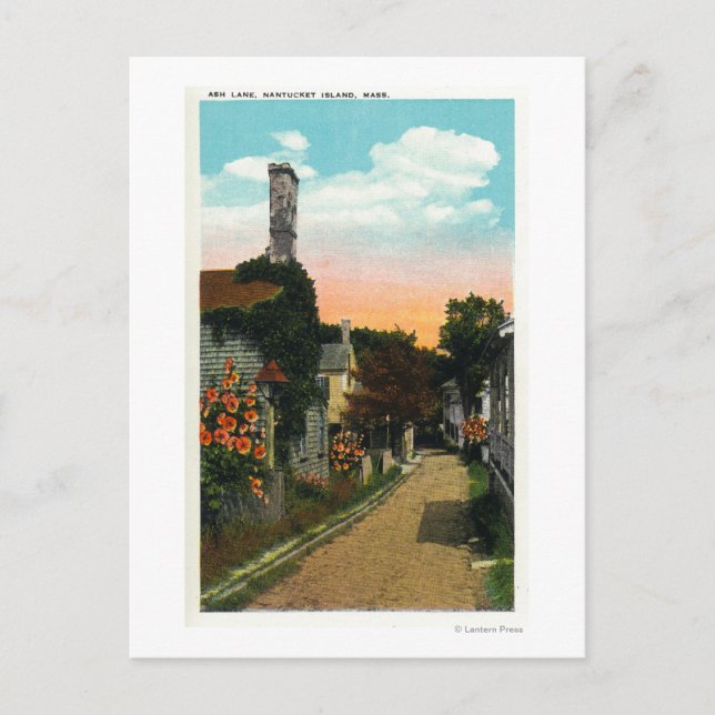 Postal Vista de Ash Lane (Anverso)