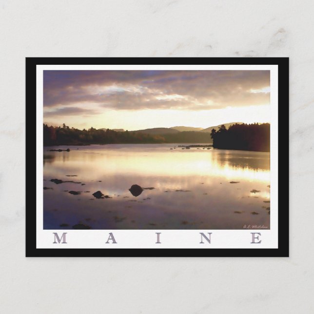 Postal Vista de bahía (Anverso)