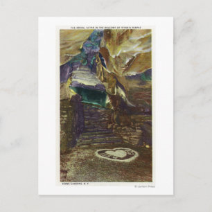 Postal Vista de balcón del templo de Titán de la novia