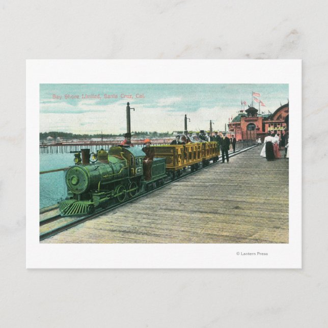 Postal Vista de Bay Shore UnlimitedSanta Cruz, CA (Anverso)