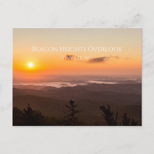 Postal Vista de Beacon Heights (Anverso)