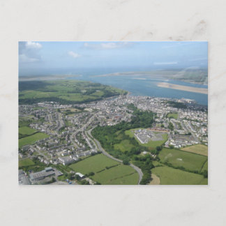 Postal Vista de Caernarfon y Anglesea