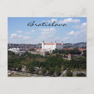Postal vista de castillo bratislava