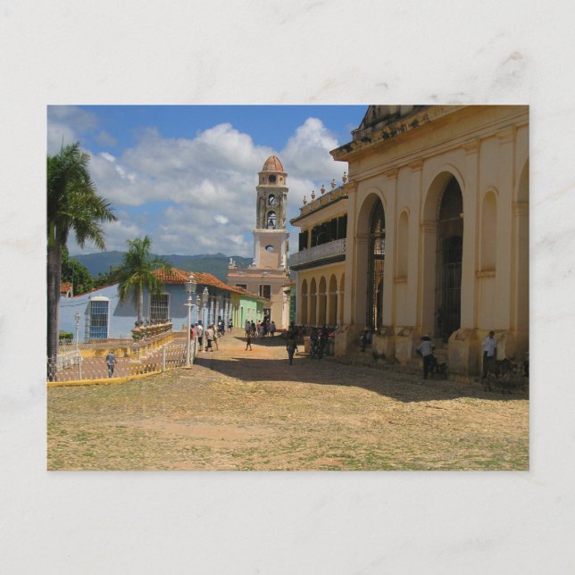 Postal Vista de ciudad de Cuba (Anverso)