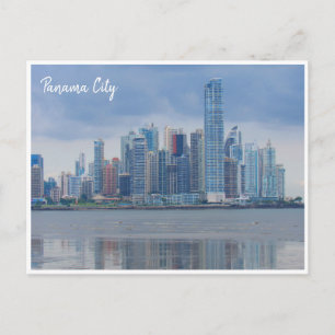 Postal vista de ciudad de panama
