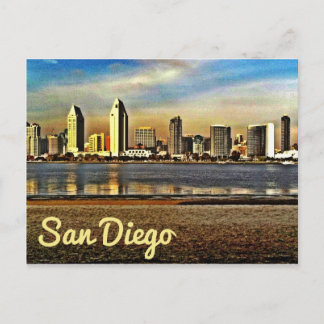 Postal Vista de ciudad de San Diego 1