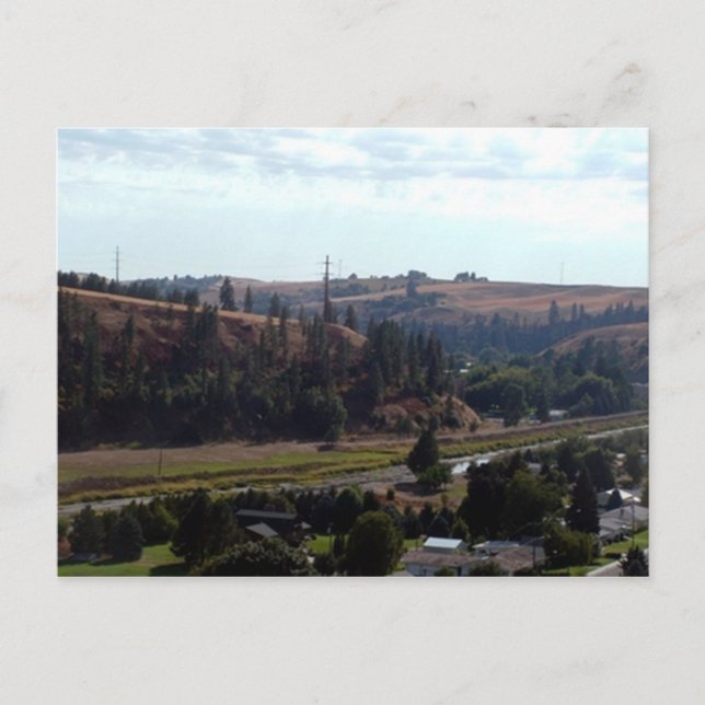 Postal Vista de Colfax (Anverso)