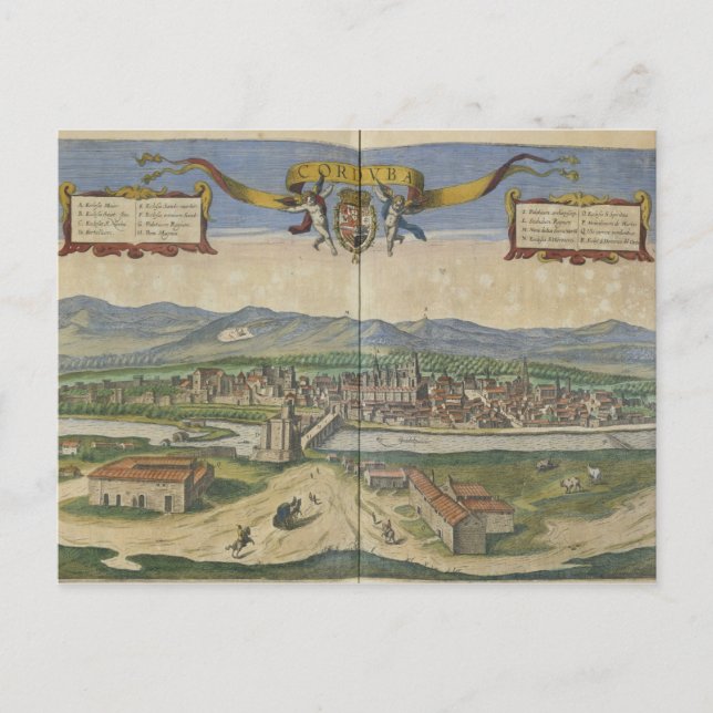 Postal Vista de Córdoba (Anverso)