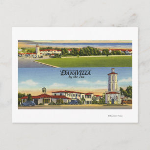 Postal Vista de Dana Villa By-the-Sea