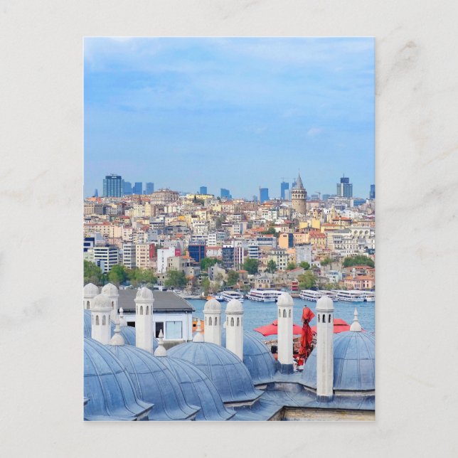 Postal Vista de Estambul (Anverso)
