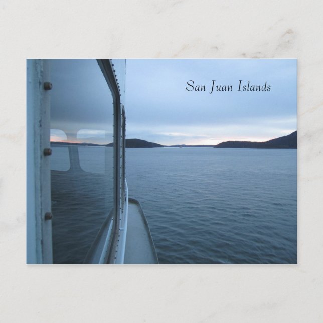 Postal Vista de ferry (Anverso)