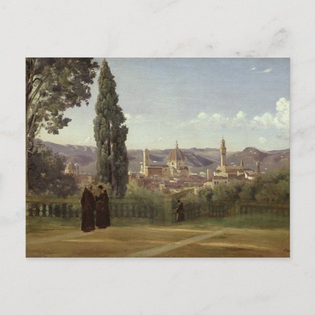 Postal Vista de Florencia (Anverso)