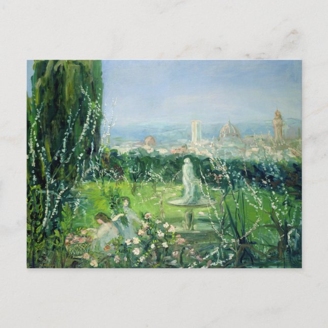 Postal Vista de Florencia, c.1909 (Anverso)