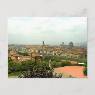 Postal Vista de Florencia desde Piazzale Michelangelo