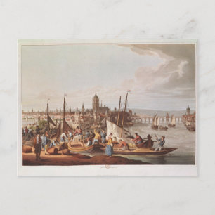 Postal Vista de Frankfurt, 1814