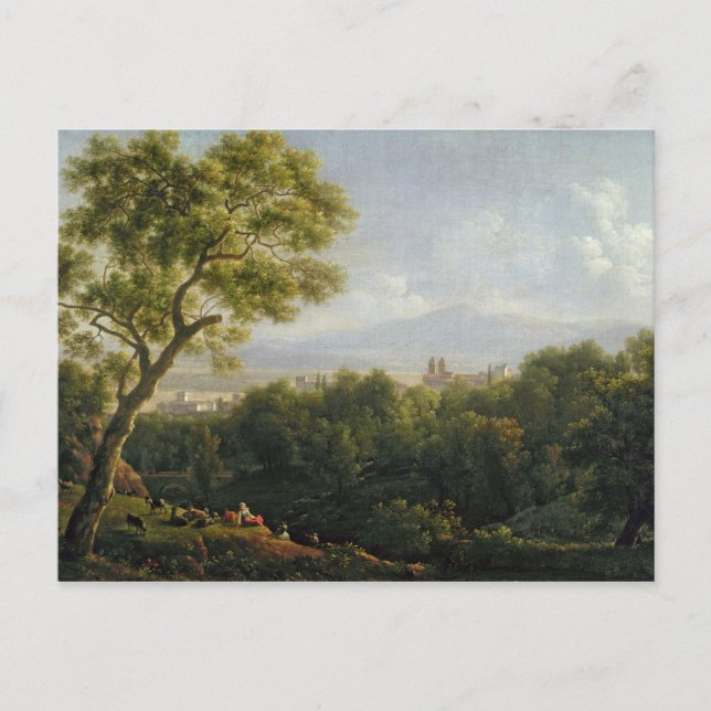 Postal Vista de Frascati (Anverso)