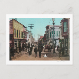 Postal Vista de Front StreetNome, AK