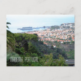 Postal Vista de Funchal Isla Madeira Portugal