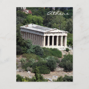 Postal vista de Hefesto Atenas