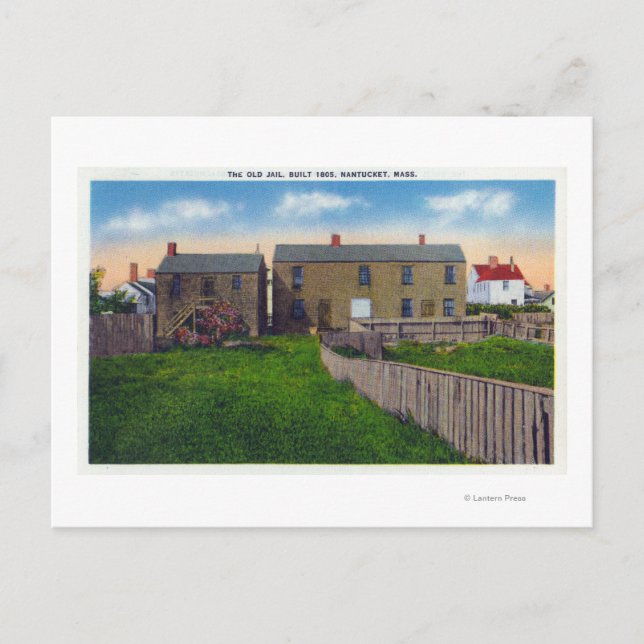 Postal Vista de la antigua cárcel (Anverso)