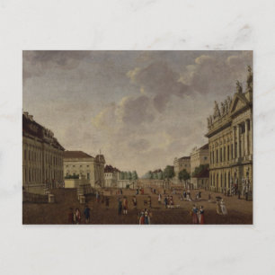 Postal Vista de la armería y de la calle Unter den Linden