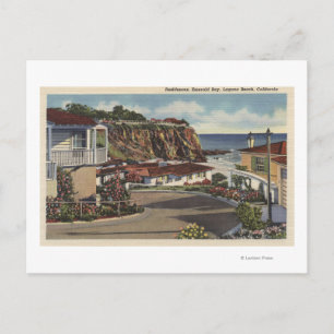 Postal Vista de la Bahía Esmeralda y sus residencias