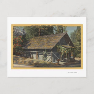 Postal Vista de la cabina de James W. Marshall