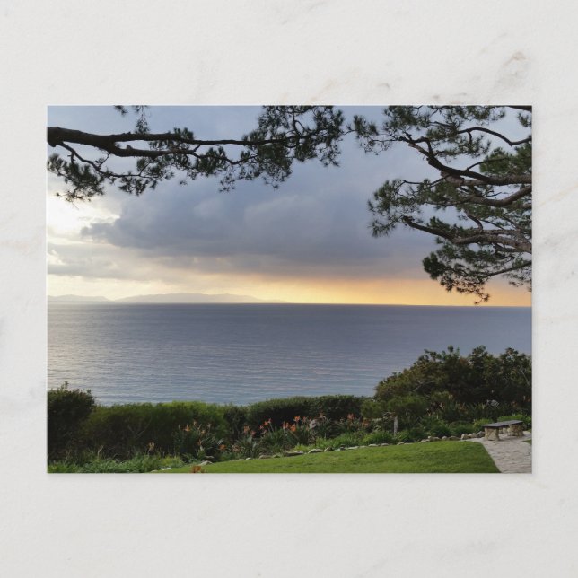 Postal Vista de la capilla de Wayfarers (Anverso)