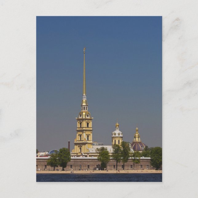 Postal Vista de la Catedral de San Pedro y Pablo (Anverso)