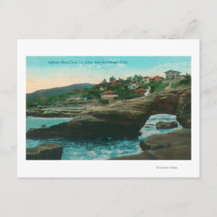 Postal Vista de la Cave de Cabeza EsfingeLa Jolla, CA