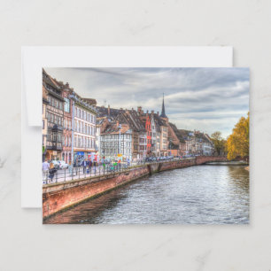 Postal Vista de la ciudad de Estrasburgo