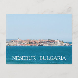 Postal Vista de la ciudad de Nesebur, Bulgaria