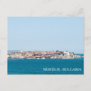 Postal Vista de la ciudad de Nesebur, Bulgaria
