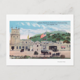 Postal Vista de la ciudad universal desde la avenida Laem